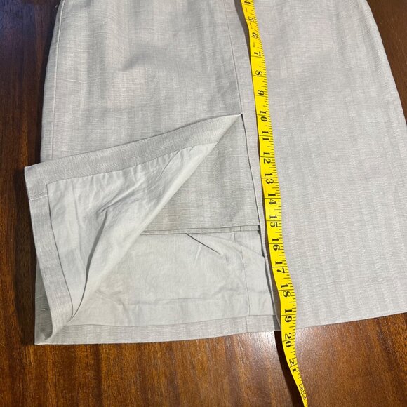 Kate Spade Herringbone Pencil Skirt Career Professional Office Lagom Size 00 - Picture 5 of 10